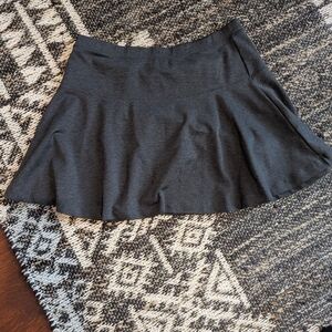 Mini skater skirt, gray, XL Old Navy